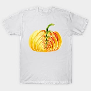 Infinitive Pumpkins Thanksgiving Abstract Modern Art T-Shirt